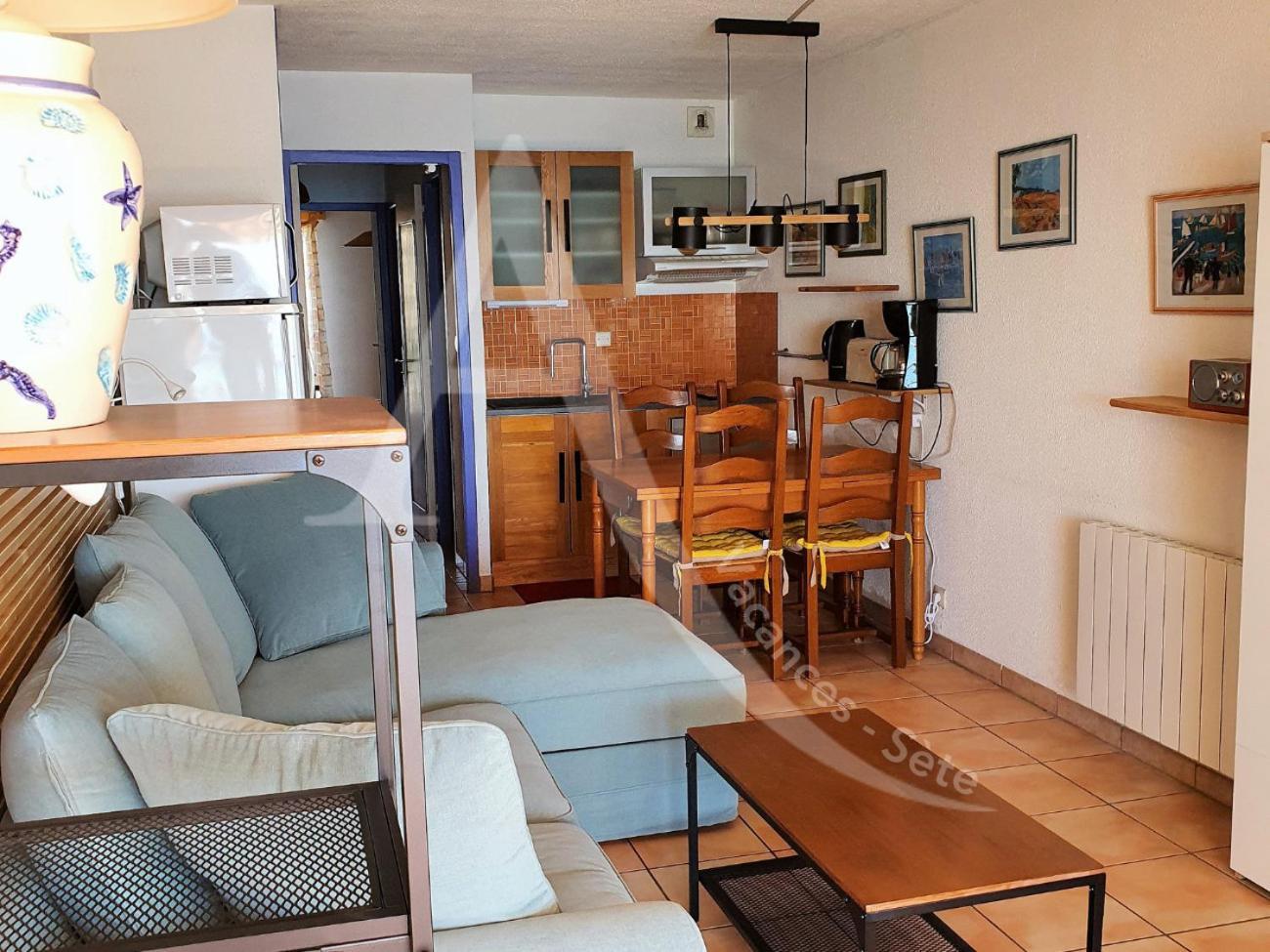 Confortable T2 En Front De Mer, Parking, Wi-Fi Sète Exterior foto